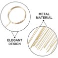 thumbnail image 4 of WEUVEB 40Pcs Metal Floral Card Holder Picks in Gold for Flower Bouquets and Elegant Wedding Place Cards, 4 of 8