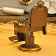 thumbnail image 2 of Iron Model Crafts Barber Chair -Metal Decoration Furnishings Tinplate, 2 of 5