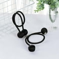 thumbnail image 2 of Efavormart Pack of 2 Black Magnetic Curtain Tie Backs for Window Curtains and Drapes Tiebacks Convenient Drape Decorative Rope Holdback Holder, 2 of 11