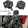 thumbnail image 2 of NEW For TRIDENT 660 Motorcycle Part Engine Stator Side Cover Guard Crankcase Carter Protector For Trident 660 2021 2022, 2 of 6
