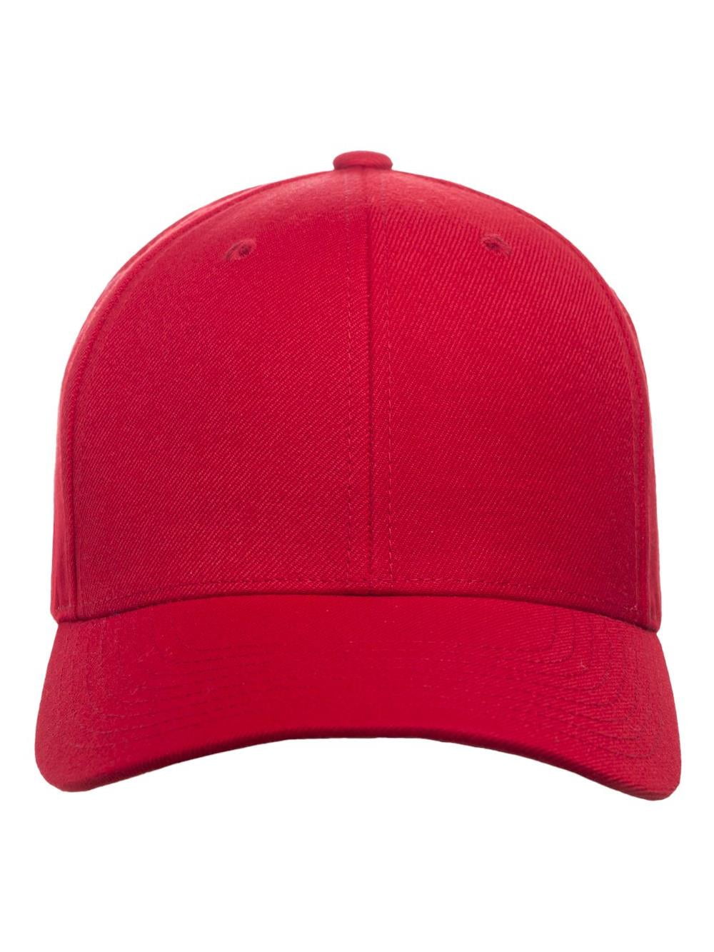 yupoong premium curved visor snapback