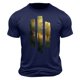 thumbnail image 1 of Camisa Casual de Cuello de la Tripulación de la Impresión de la Selva de Manga Corta Top Ligero de Poliéster para los Hombres, Camiseta de Manga Corta para el Uso Diario de Primavera Verano, 1 of 9