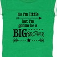 thumbnail image 4 of Inktastic So I'm Little, but I'm Gonna to Be a Big Brother Boys Baby Bodysuit, 4 of 5