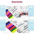 thumbnail image 7 of Magical Water Painting Pen, 8/12Colors A Watercolor Pen That Can Float in The Water, Magical Floating Ink Pen, Magical Water Painting Pens with Spoon (12 Colors*2 + Spoons*2), 7 of 7