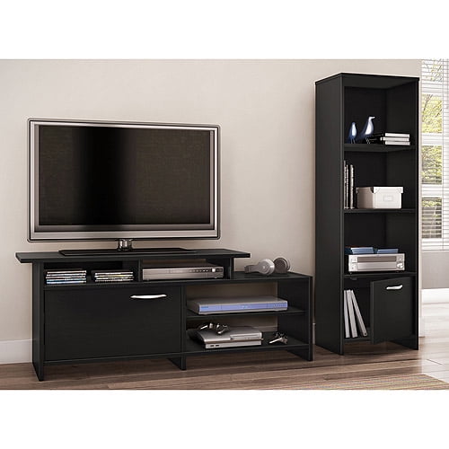 South Shore SoHo 3-Shelf Bookcase/Media Storage, Multiple Finishes