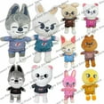 thumbnail image 6 of Skzoo 25cm Kpop Cartoon Stuffed Animal Plushies Stay Plush Doll Toys Kawaii JYP Adults KZ Fans Keychain Pendant Kid Gift, 6 of 10