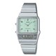 thumbnail image 1 of Casio Reloj Unisex Vintage Analógico Digital de Doble Horario, Pulsera de Acero Inoxidable, Esfera Verde, Cuarzo AQ-800E-3A, 1 of 4