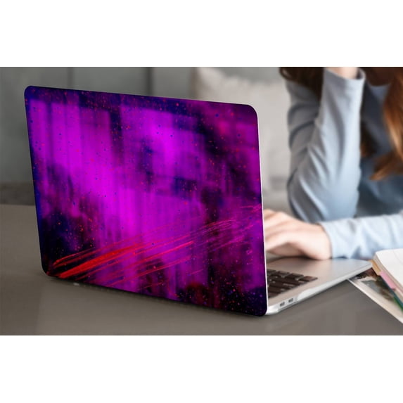 KSK KAISHEK Hard Protective Shell Case Cover for MacBook Air 13 inchs 2022 2021 2020 2019 2018 A2337 m1/A2179/A1932 + Black Keyboard Cover, Pink series 0839
