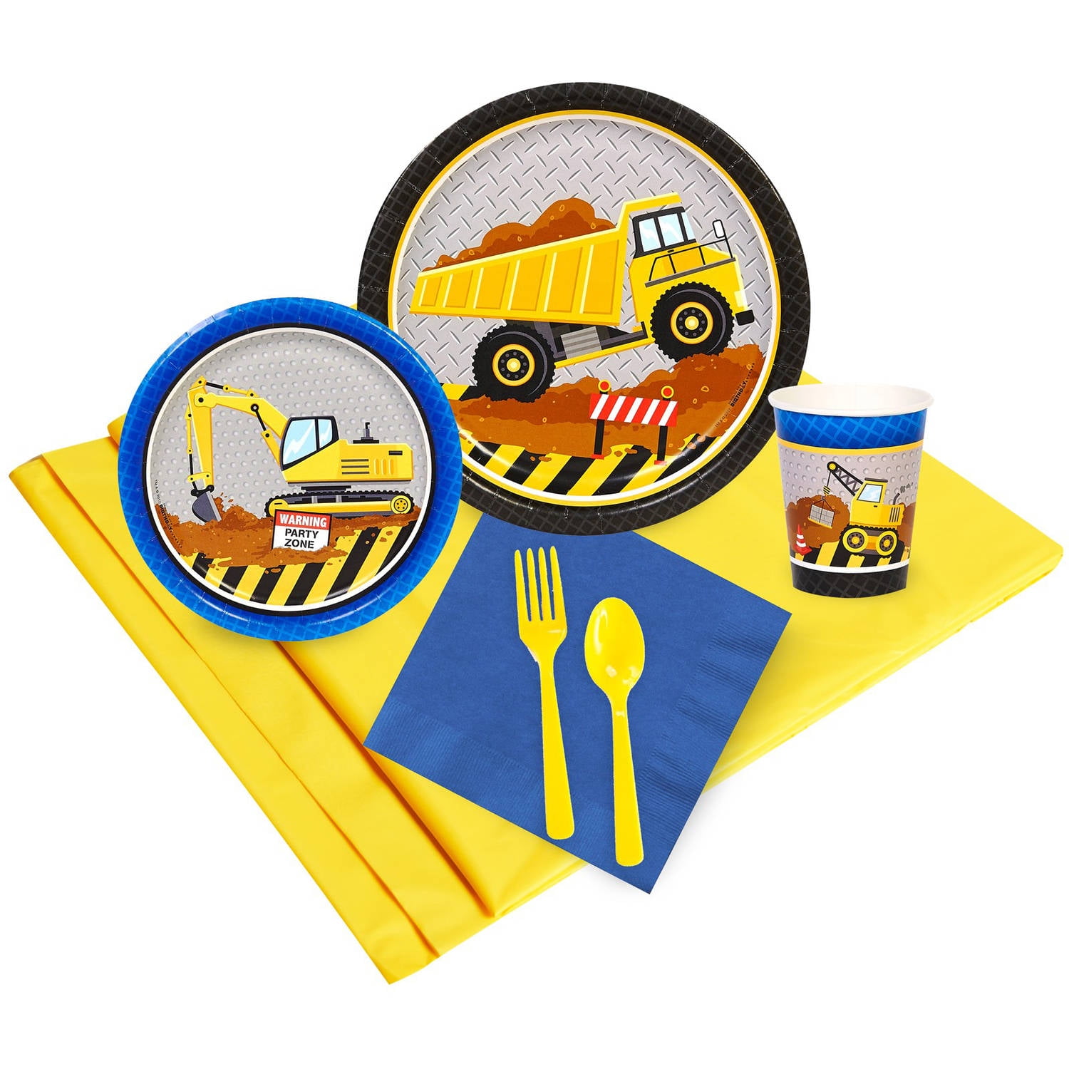 My 1st JCB Tableware Birthday Party Bags & Favours Party Pack for 24 Kids 