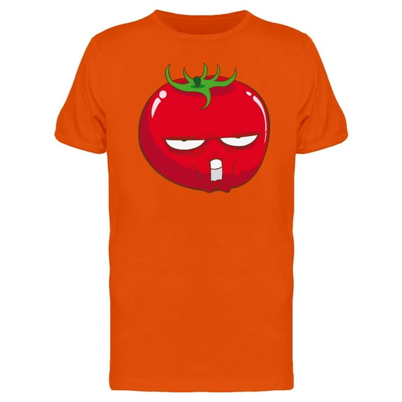 Funny Bored Tomato Cartoon Tee Men's -Image by Shutterstock