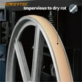 thumbnail image 7 of POWERTEC 93-1/2 Inch Bandsaw Blades with 14 Inch Band Saw Tires, 1/4" x 6 TPI Band Saw Blades 1PK with 14" x 1" x 0.95" Bandsaw Tires 2PK, Band Saw Accessories for JET, Grizzly and Powermatic (13703), 7 of 7