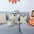 thumbnail image 4 of Halloween Decorations Halloween Ghost Throw Pillows White Cute Ghost Indoor Decorative Throw Pillow Ghost Plush Pillows for Halloween Decorative Home Sofa Bed Ghost Indoor Decor Cushion, 4 of 6