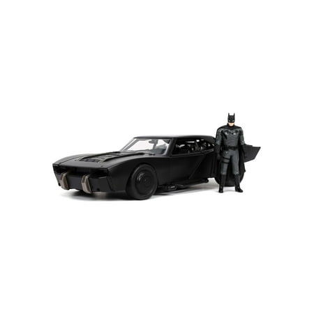 UPC: 0801310327319 | DC Comics 1:24 The Batman Batmobile Die-cast Car w/ 2.75 Batman figure