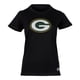 thumbnail image 1 of NFL Playera Aficionado Básica Green Bay Packers Negro para Mujer, Talla Chica, 1 of 5