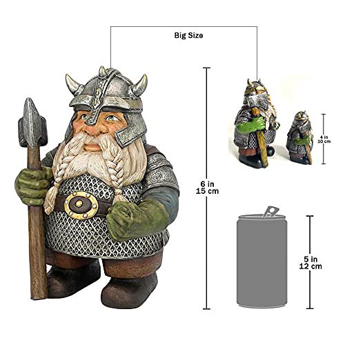 design toscano viking victor norse dwarf gnome statue