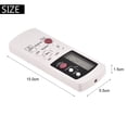 thumbnail image 2 of Ccdes Remote Control for Galanz GZ-1002A-E3 GZ-1002B-E1 GZ-1002B-E3 GZ01-BEJ0-000 Air Conditioner, for Galanz remote, for Galanz air-con remote control, 2 of 4