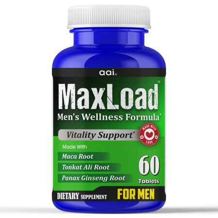 Aai Brand Male Testosterone Supplements, Supports Max Energy for Men 60Ct