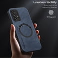 thumbnail image 3 of Allytechgroup Galaxy A53 5G Case, Magsafe Compatible Shockproof Vintage PU Leather Mangetic Back Cover Anti-Scratch Phone Case for Samsung Galaxy A53 5G, Blue, 3 of 10