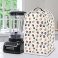 thumbnail image 5 of HELLHERO Paw Prints Blender Dust Cover for Home Kitchen Indoor Lightweight, Top Handle Protects Against Scratches 15.94"H x 9.45"L x 7.28"W, 5 of 6