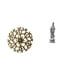 thumbnail image 1 of Escultura Rústica De Metal Para Pared Con Placa De Hierro Forjado Y Colgantes 3D, Estatua De Guan Yin, Adorno De Piedra, Figura De Buda China Feng Shui Para Oficina, Sala De Estar, Gabinete Y, 1 of 7
