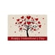 thumbnail image 2 of Valentines's Day Heart-shaped Entrance Mat Romantic Welcome Doormat Non-slipss Rug Suitable For Bathroom And Home Front Door Decoration 23.6x15.7 Inches, 2 of 6