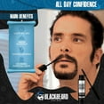 thumbnail image 5 of Blackbeard for Men Instant Beard Color – All Day Beard, Mustache, Eyebrow, and Sideburns Color – Temporary, Hypoallergenic Beard Dye Alternative – Up to 45 applications – Dark Brown , 1 Pack, 5 of 10