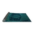 thumbnail image 2 of Ahgly Company Indoor Rectangle Abstract Light Blue Modern Area Rugs, 3' x 5', 2 of 4