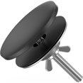 thumbnail image 1 of Stainless Steel Metal 2 Inch Kitchen Faucet Hole Cover Faucet Hole Plug Matte Black 2 Inch Kitchen Faucet Hole Cover Faucet Hole Plug Matte Black Sink Hole Cover Black for Prevent Leaks, 1 of 5