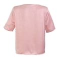 thumbnail image 2 of Blusa George para Dama, Escote Redondo, con Gota en Centro Delantero, Manga Corta Rosa Talla CH, 2 of 4