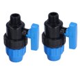 thumbnail image 3 of Quick Connector Ball Valve G3/4 Male Thread Shut Off Ball Valve Interlocking Easy Operation Leakproof for Gardening Production for Home Gardening, 3 of 8