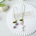 thumbnail image 4 of HUGFEGWE Cell Phone Strap Flower Phone Charm, Cute Keychain Lanyard String Charm, Car Keychain, Cell Phone Charms CJB91-66729, 4 of 6
