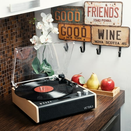 Victrola - Eastwood Bluetooth Record Player - Bamboo
