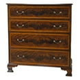 thumbnail image 1 of Banded Mahogany Chest, 1 of 1