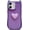 Purple, variant on for iPhone 15 Pro Max Case 6.7" Cute 3D Love Heart Kawaii Cat Ear Clear Transparent Soft Silicone Shockproof Protective Arc Edge Bumper Phone Cover for Women (Purple)