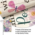 thumbnail image 3 of with God All Things are Possible Spring Small Decorative Garden Flag, Summer Religious Purple Peony Flower Yard Outside Decor, Fall Inspirational Faith Farmhouse Outdoor Home Decoration 12.5 x 18, 3 of 6