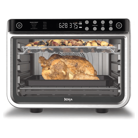 HORNO PARA FREIR NINJA MODELO FOODI DT201 10 EN 1 XL PRO 1800 W ACERO INOX