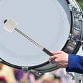 thumbnail image 2 of Bass Drum Beater Wool Felt Stainless Steel Handle Percussion Instrument Accessories Parts, 2 of 5