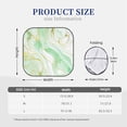 thumbnail image 3 of Daiia Green And Gold Abstract Marble 2PCS Car Windshield Sun Shade, Foldable Sun Shield for Car Front Window, Auto Sun Blocker Visor Protector Universal for Truck SUV Pickup-Medium, 3 of 7