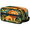 Multicolor 4, variant on Travel Toiletry Bag Sugar Skulls Flowers Makeup Bag, Halloween Cosmetic Pouch Travel Accessories for Women Men