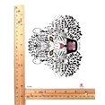 thumbnail image 2 of animal Puma Cheetah large 8.25" temporary arm tattoo, 2 of 4