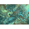 thumbnail image 1 of Ahgly Company Indoor Rectangle Oriental Turquoise Blue Industrial Area Rugs, 2' x 5', 1 of 4