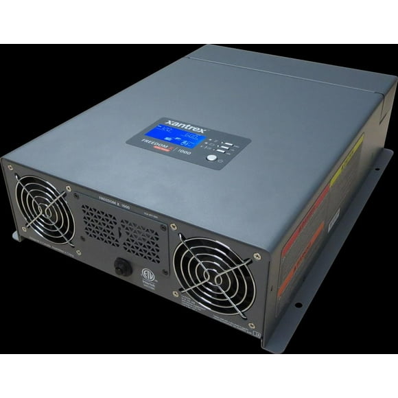 Xantrex Power Onduleur 817-2000 Freedom X; Inverse 12 Volts CC à 120 Volts CA; 2000 Watts Continu/4000 Watts Survoltage; 16,7 Ampères Continu; Efficacité de 91 pour Cent; Télécommande Marche/arrêt
