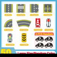 thumbnail image 1 of Magnetic Crane Car Toy Set for Kids Ages 3-6, Educational Building Blocks, Plastic Construction Toy, 1 of 8