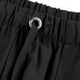 thumbnail image 5 of Pants for Men Relaxed Fit Cotton Linen Trousers Mens Oversized Summer Beach Pants Casual Straight Loose Fit Pockets Black M, 5 of 5