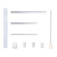 thumbnail image 1 of yuksok Punch Needle Set Tool Cross Stitch Tools Beginner- 5mm 3.5mm 2mm Needle Threader Light Grey, 1 of 9