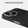 thumbnail image 5 of Stylish Texutre Case Cover for Apple iPhone 15, Slim Fit [Compatible with Magsafe & Accessories] Shockproof Drop Protection Anti-Scratch Anti-Slip Bumper Rugged Case for Men,Gray, 5 of 6