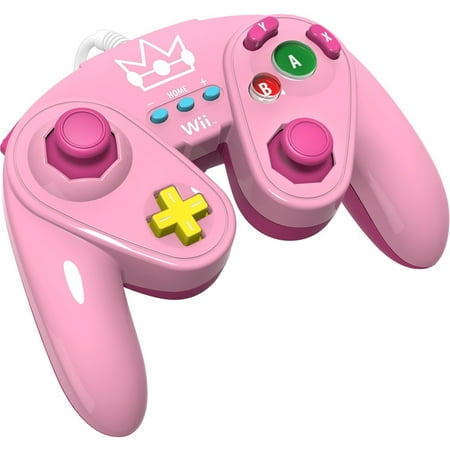 PDP Wired Fight Pad for Wii U, Peach
