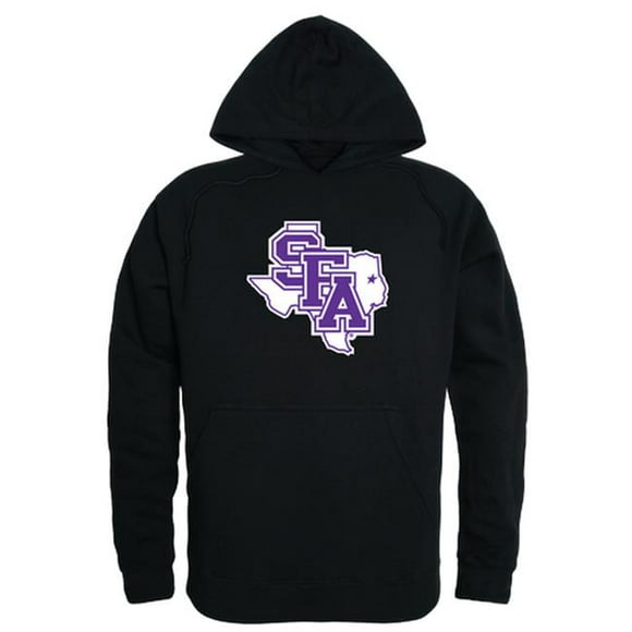 W Republic 512-238-BK2-05 Stephen F. Austin State University Freshman Pullover Hoodie, Black & White 2 - 2XL