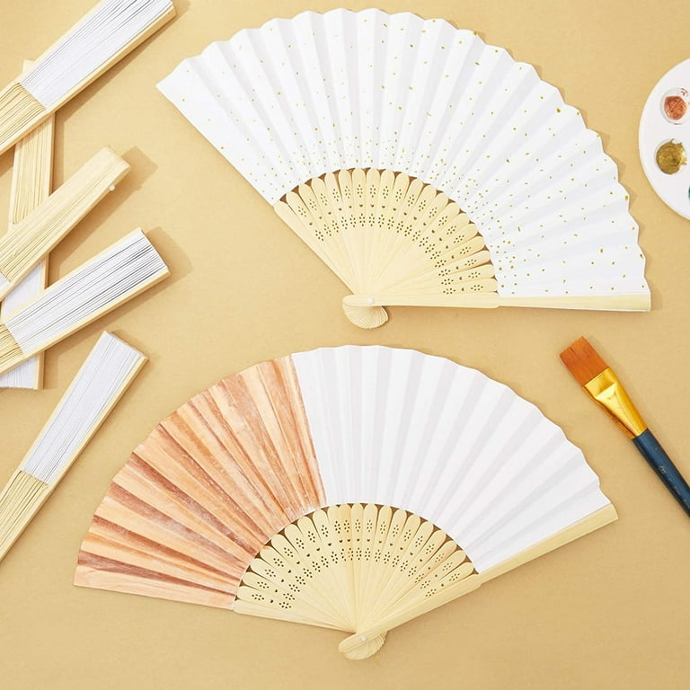 Cheap hand held sale fans for weddings
