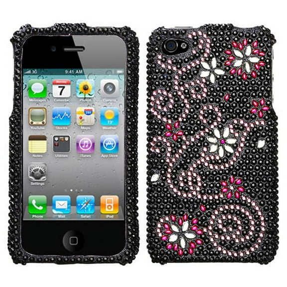 Delight Diamante Phone Protector Cover For Apple Iphone 4 Att Apple Iphone 4 Verizon